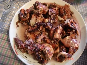 Oktopus - Rezept