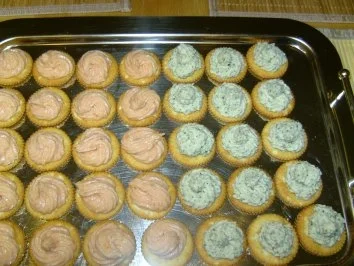 Rezept: Forellencreme auf Cracker Forellencreme auf Cracker - Rezept