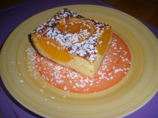 Dessert - Pfirsich Topfen Auflauf - Rezept - kochbar.de