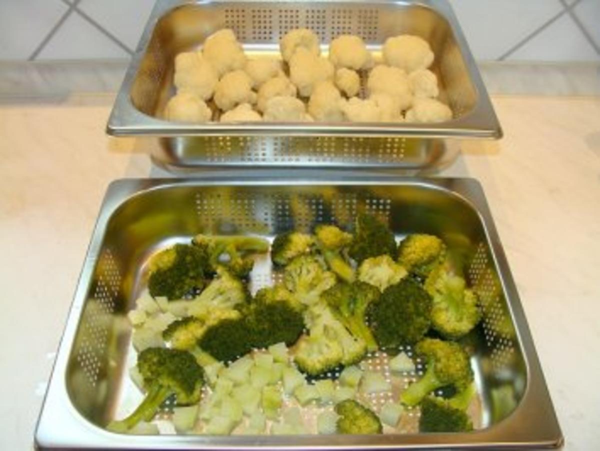 Paccheri mit Blumenkohl-Broccoli-Füllung - Rezept - Bild Nr. 4