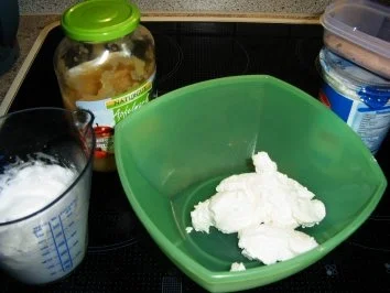 Quark-Joghurt-Apfelmuß-Dessert - Rezept - Bild Nr. 2
