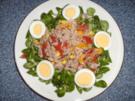 Thunfischsalat im grünen Bett - Rezept