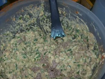 Rezept: Eiercannelloni Auflauf mit Hack-spinat-frischkäse füllung Bild Nr. 3 Eiercannelloni Auflauf mit Hack-spinat-frischkäse füllung - Rezept - Bild Nr. 3