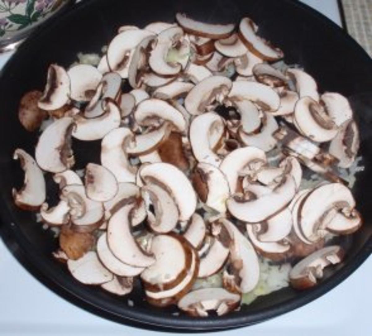 Champignon-Gemüse-Nudelpfanne - Rezept - Bild Nr. 4