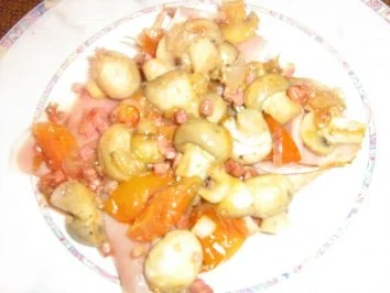 Champignontoast mit dreierlei Käse - Rezept - Bild Nr. 5