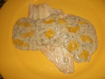 Fischfilet mit Pinienkernsauce - Rezept - Bild Nr. 3