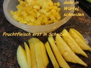Dessert:   MANGO - QUARK - SAHNE - Rezept - Bild Nr. 4
