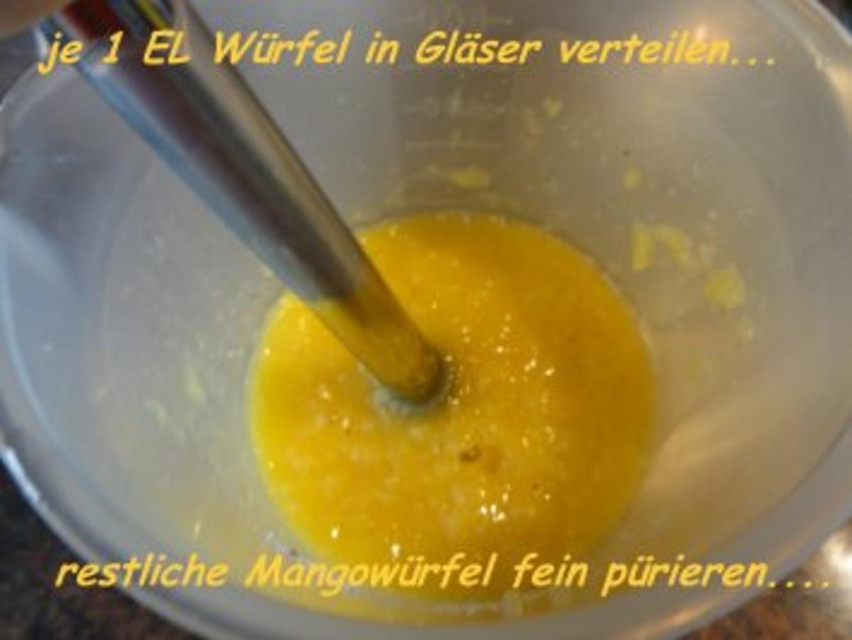 Dessert:   MANGO - QUARK - SAHNE - Rezept - Bild Nr. 8