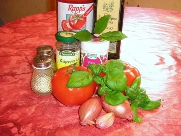 Kabeljaufilet auf Tomatensugo... - Rezept - Bild Nr. 2