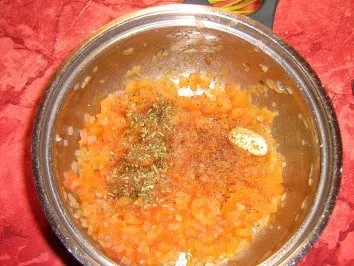 Kabeljaufilet auf Tomatensugo... - Rezept - Bild Nr. 4