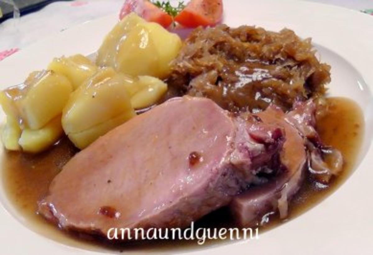 Kasseler mit Sauerkraut - Rezept