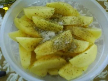 Rezept: Blechkartoffeln Bild Nr. 5 Blechkartoffeln - Rezept - Bild Nr. 5