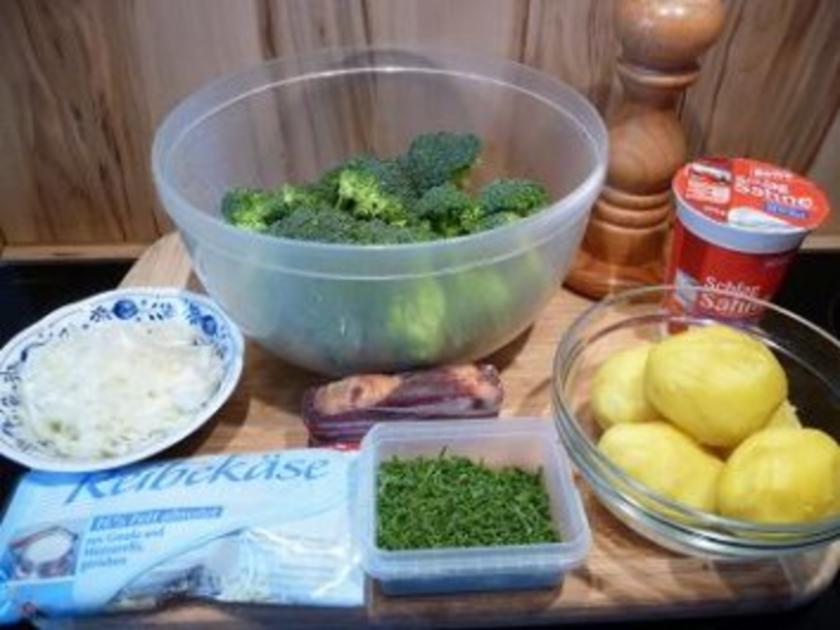 Broccoli Kassler Kartoffel Auflauf - einfach - von elke42