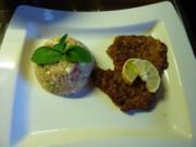 Kalbschnitzel mit Couscoussalat - Rezept