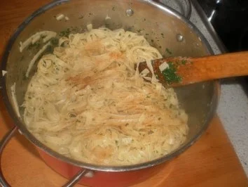 Majoranfleisch mit Bandnudeln - Rezept - Bild Nr. 10