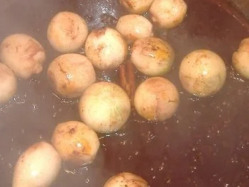 Rezept: Hirschgulasch in Rotweinsauce Bild Nr. 4 Hirschgulasch in Rotweinsauce - Rezept - Bild Nr. 4