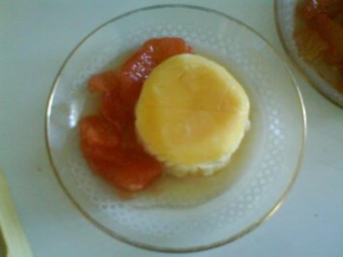 Grapefruit-Honigparfait mit Grapefruitfilets - Rezept - Bild Nr. 2
