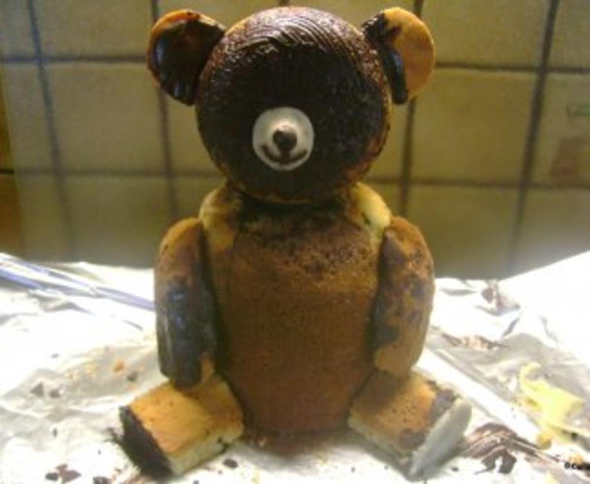 Kuchen: "Teddybäriger" Geburtstagskuchen - Rezept - Bild Nr. 8