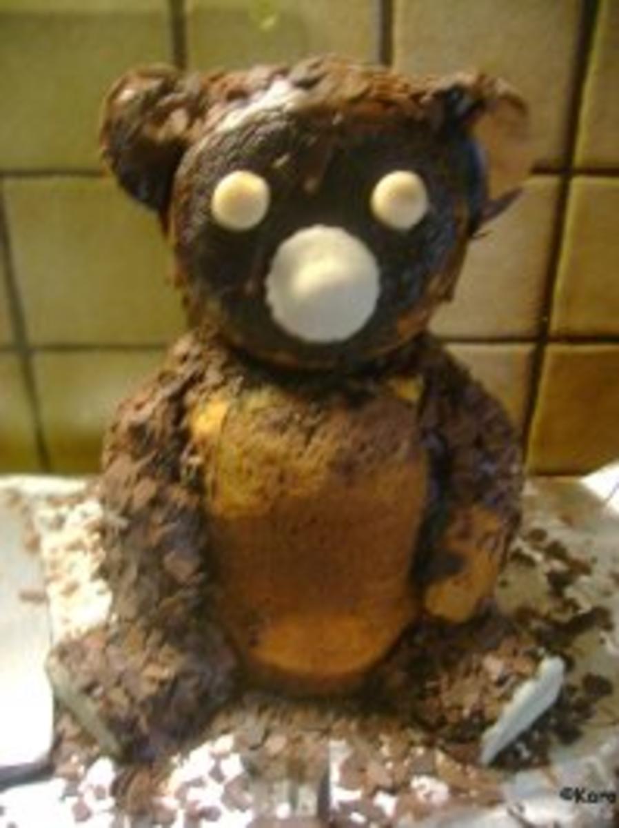 Kuchen: "Teddybäriger" Geburtstagskuchen - Rezept - Bild Nr. 9