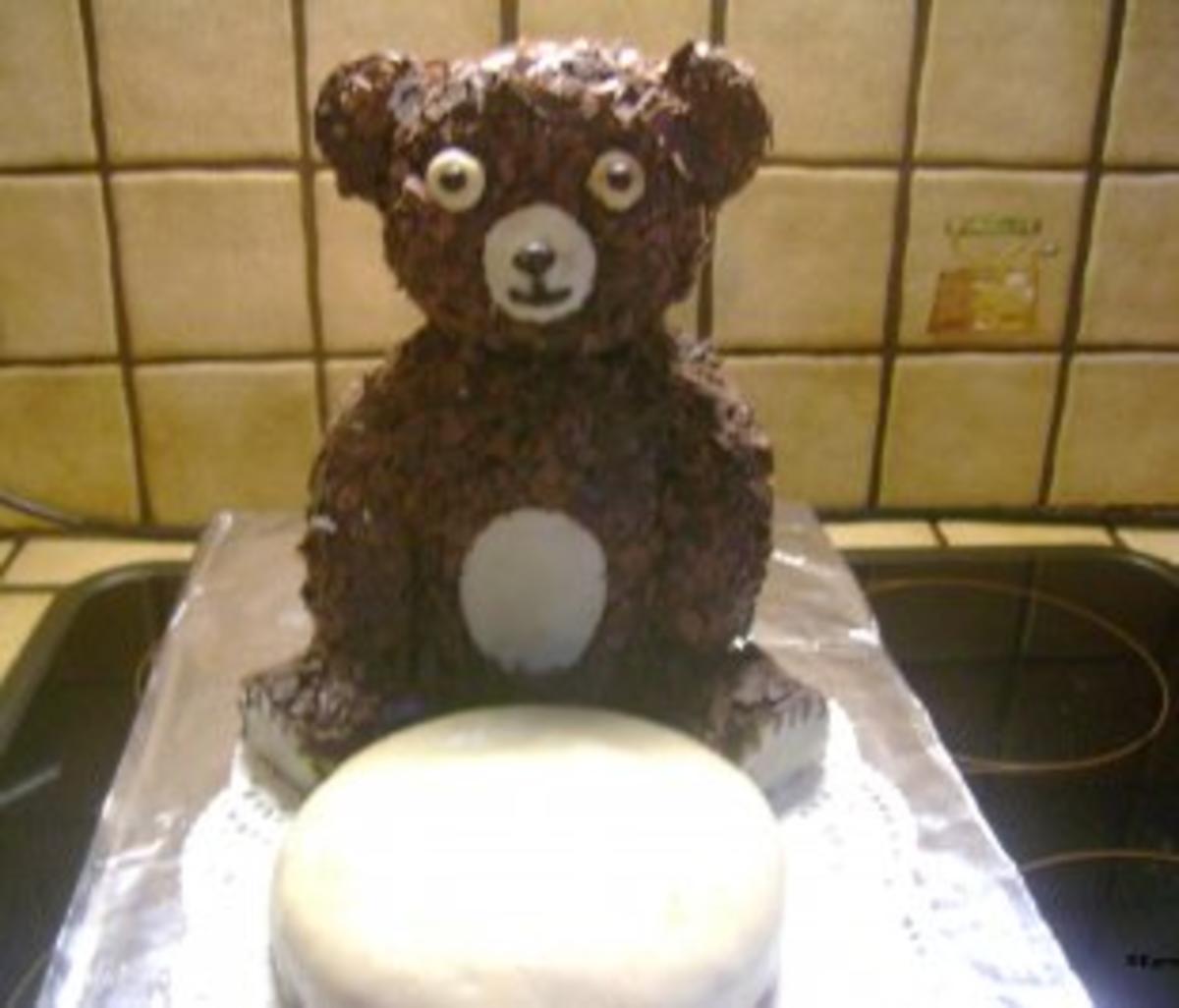 Kuchen: "Teddybäriger" Geburtstagskuchen - Rezept - Bild Nr. 11