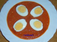 Kochen: Eier in Tomatensauce - Rezept