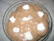 Profiterols mit selbstgemachten Schokopudding - Rezept