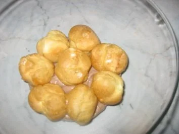 Profiterols mit selbstgemachten Schokopudding - Rezept - Bild Nr. 9