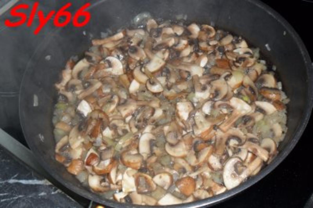 Fleischgerichte:Beinschinken mit Champignon-Soße - Rezept - Bild Nr. 10