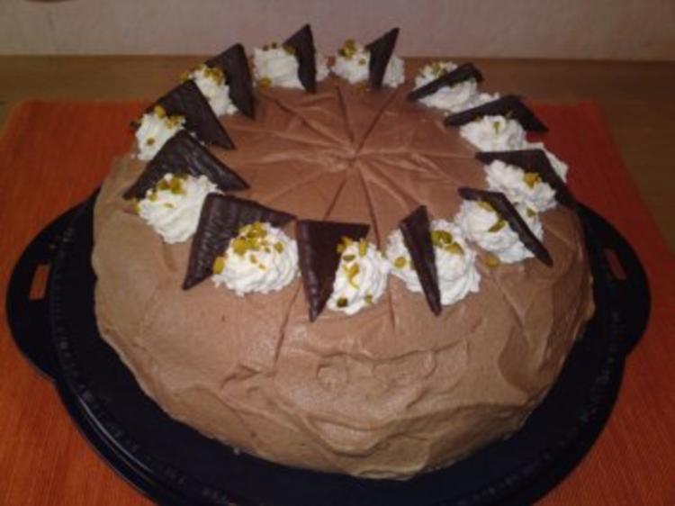 Schoko-Minz-Torte - Rezept mit Bild - kochbar.de