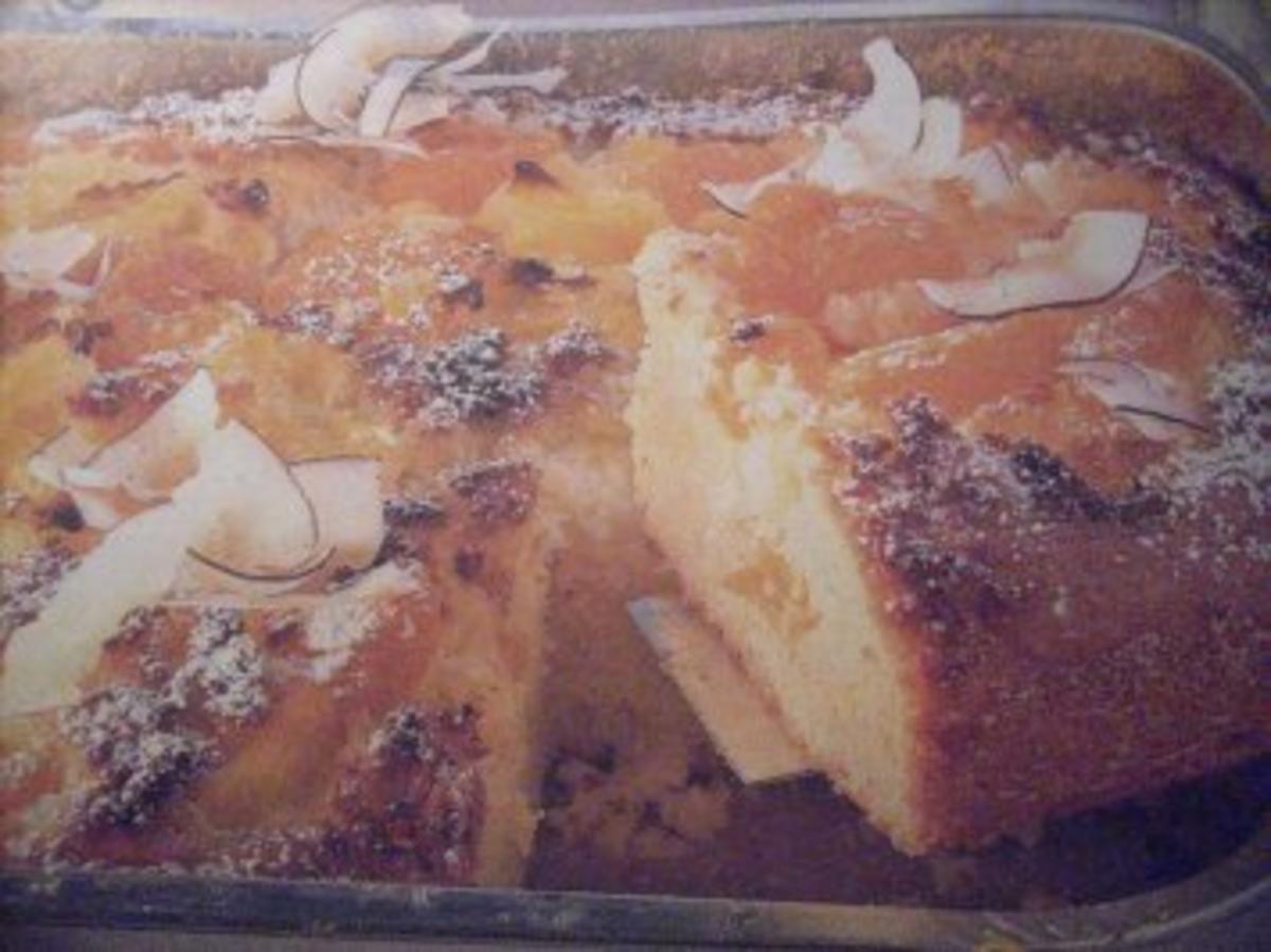 Blechkuchen mit Ananas und Mandarinen - Rezept - kochbar.de
