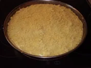 Käsekuchen mit Streuseln und Aprikosen - Rezept