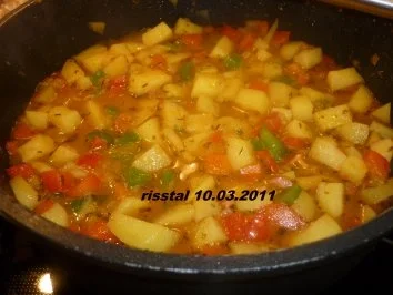 Rezept: Kartoffelgulasch Bild Nr. 6 Kartoffelgulasch - Rezept - Bild Nr. 6