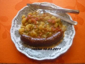 Rezept: Kartoffelgulasch Kartoffelgulasch - Rezept
