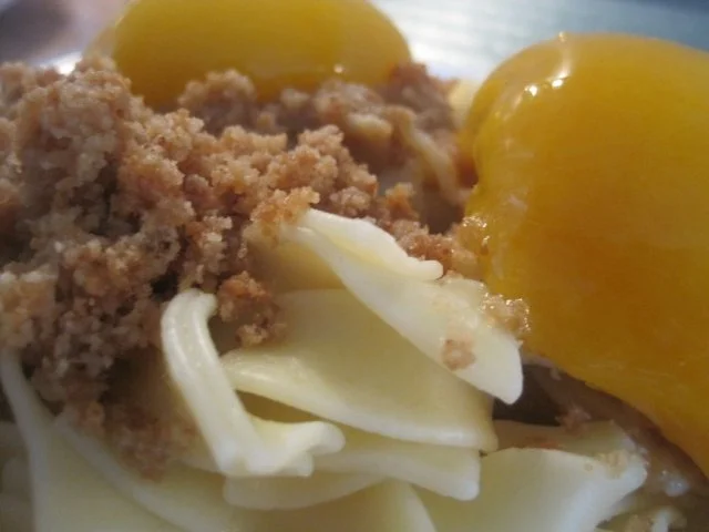 Nudeln mit Krumen - Rezept