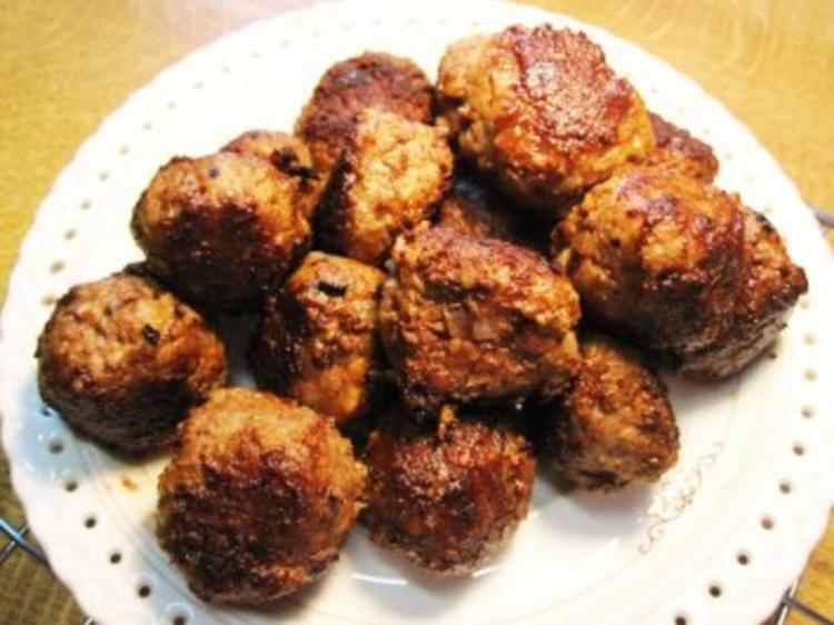 Hackbällchen mini schön klein und rund - einfach - von mimi