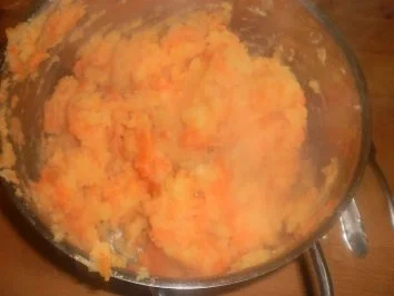 Kasseler-Koteletts mit Möhrenstampf - Rezept - Bild Nr. 5