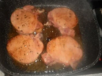 Kasseler-Koteletts mit Möhrenstampf - Rezept - Bild Nr. 9