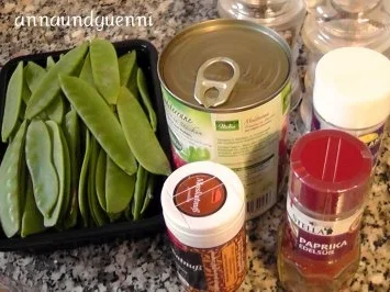 ~Beilage~Zuckerschoten mit Tomatensauce - Rezept - Bild Nr. 2