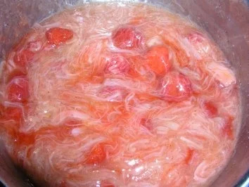 Rharbarberkompott - Rezept