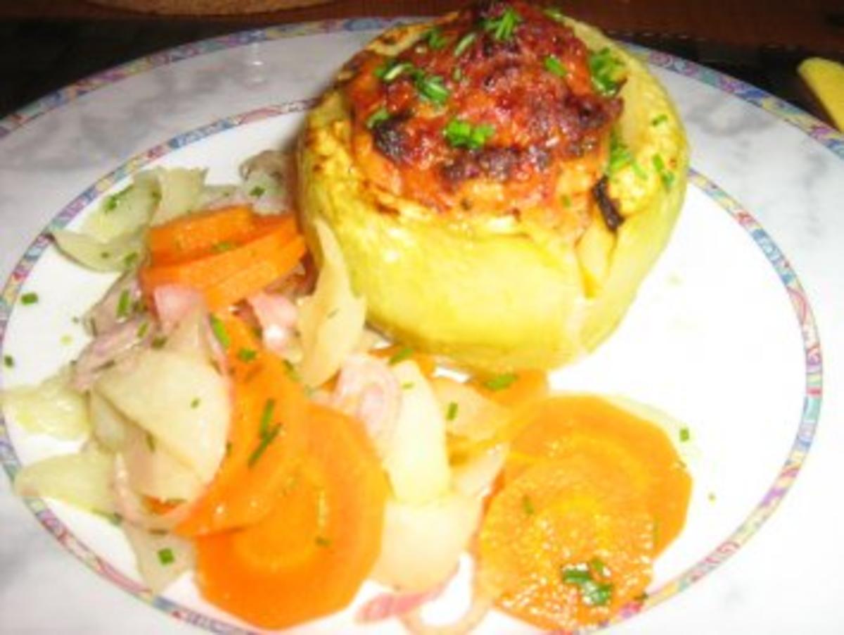 Karotten-Kohlrabi-Salat mit einenm Orangen-Dressing - Rezept - Bild Nr. 6