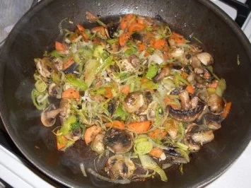 Rezept: Weseler Bauernomelette mit gem. Salat Bild Nr. 7 Weseler Bauernomelette mit gem. Salat - Rezept - Bild Nr. 7