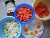 Gemüsecurry mit Ei - Rezept