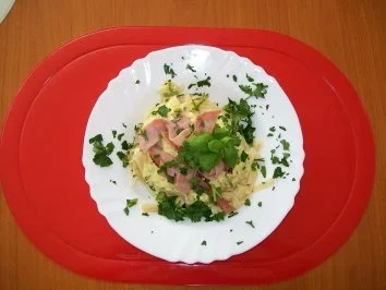 Tagliatelle mit Safransoße - Rezept