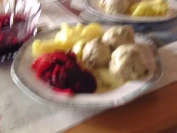 Königsberger- Klopße in Kapernsosse - Rezept