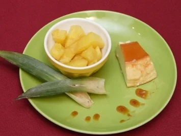 Rezept: Pudim de leite moça und Ananas auf Honigsoße (Jana Ina) Bild Nr. 9 Pudim de leite moça und Ananas auf Honigsoße (Jana Ina) - Rezept - Bild Nr. 9