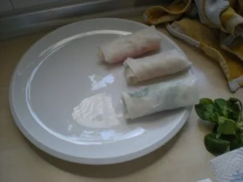 Reispapierröllchen mit Satay Dip - Rezept - Bild Nr. 4