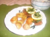 Gebackene Lammkoteletts in Kräuterpanier - Rezept