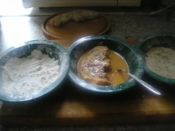 Gebackene Lammkoteletts in Kräuterpanier - Rezept - Bild Nr. 3