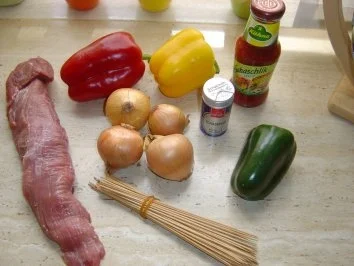 Rezept: Schaschlik Bild Nr. 2 Schaschlik - Rezept - Bild Nr. 2