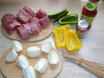 Rezept: Schaschlik Bild Nr. 3 Schaschlik - Rezept - Bild Nr. 3